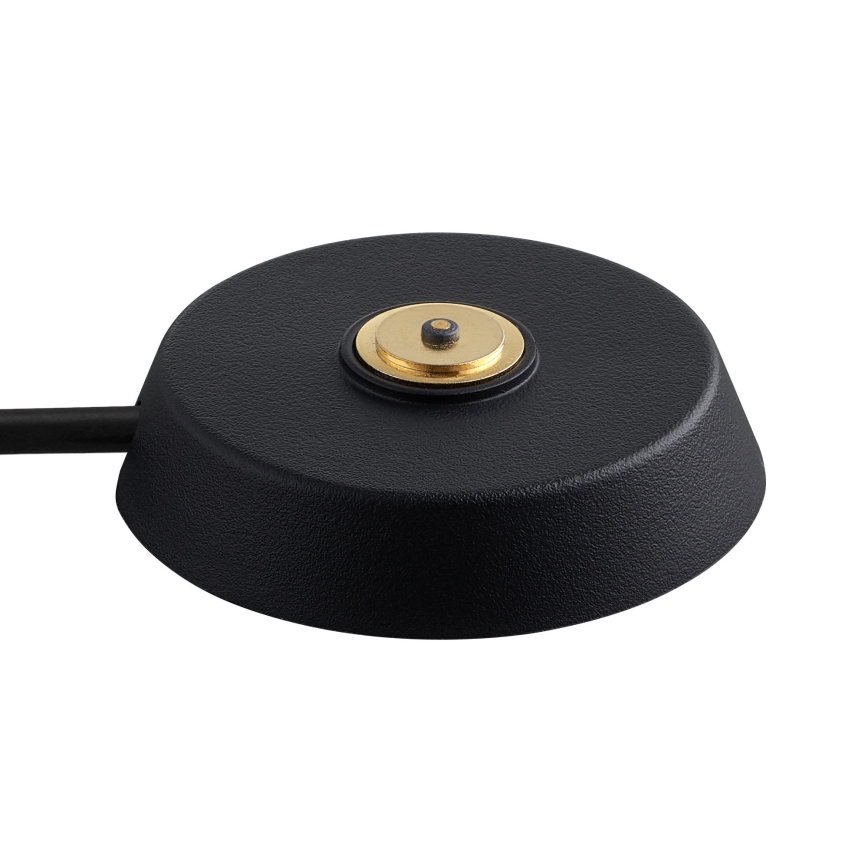Nordlux - LED Himmennettävä ladattava ulkokäyttöön tarkoitettu pöytälamppu ELLEN LED/2,8W/3,7V 2200 mAh IP44 musta