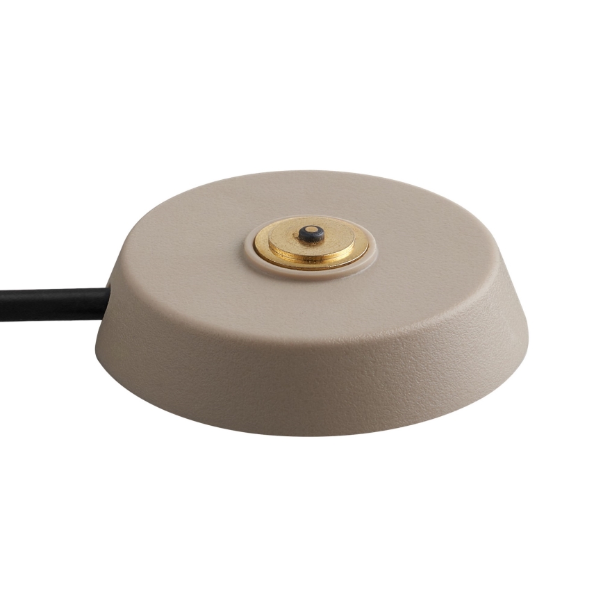 Nordlux - ELLEN ladattava himmennettävä LED-ulkokäyttöinen pöytävalaisin LED/2,8W/3,7V 2200 mAh IP44 beige