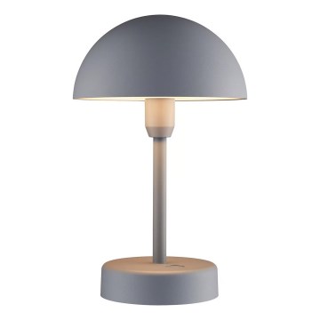 Nordlux - LED himmennettävä ladattava ulkokäyttöinen pöytälamppu ELLEN LED/2,8W/3,7V 2200 mAh IP44 harmaa