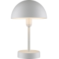 Nordlux - LED himmennettävä ladattava ulkokäyttöön sopiva pöytävalaisin ELLEN LED/2,8W/3,7V 2200 mAh IP44 valkoinen