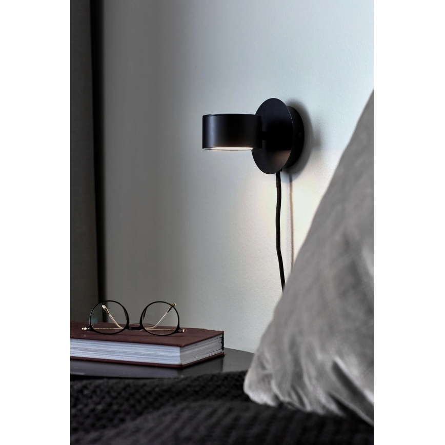 Nordlux - LED-himmennettävä seinävalaisin CLYDE LED/4W/230V