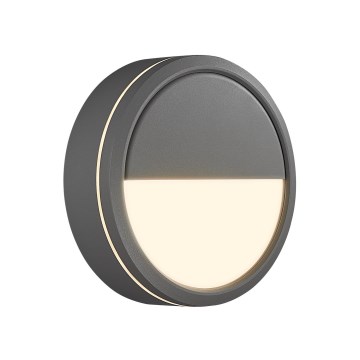 Nordlux - LED Himmennettävä ulkoseinävalaisin AVA SMART LED/9,5W/230V 2700K IP54 harmaa