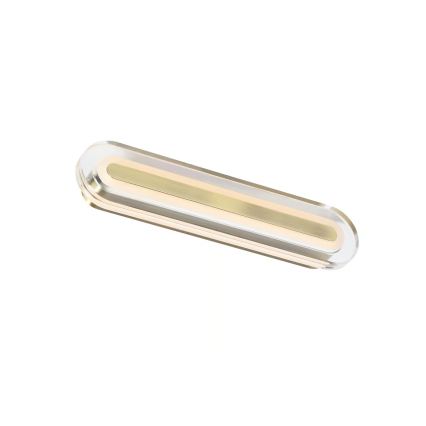 Nordlux - CAVARA LED kylpyhuoneen seinävalaisin 11W/230V 3000/4000K IP44 messinki