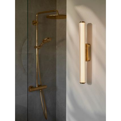 Nordlux - LED-himennettävä kylpyhuoneen seinävalaisin VIRELLE LED/12W/230V 3000/4000K IP44 messinki