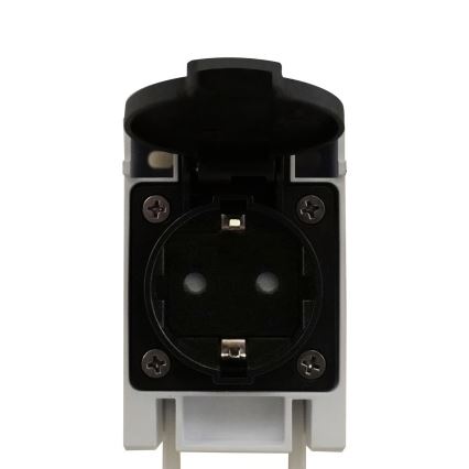 Nordlux - LED-kylpyhuoneen peilivalaisin pistorasialla MALAIKA LED/15W/230V IP44 68,4cm musta