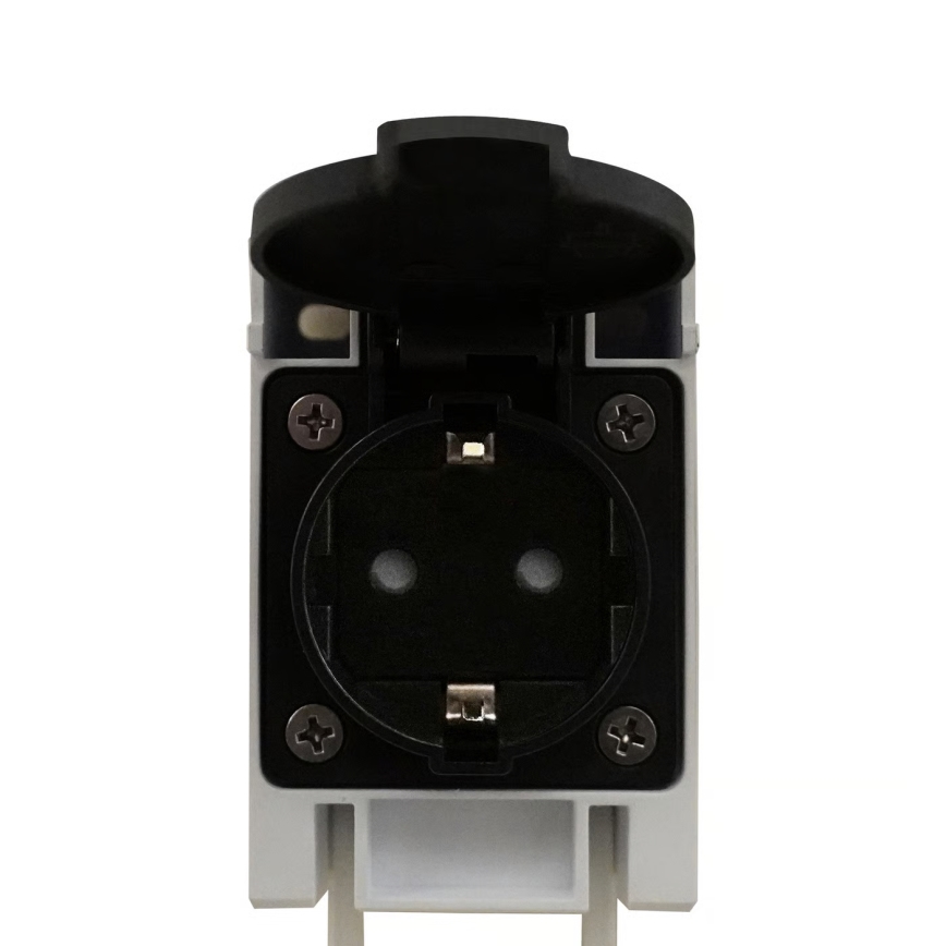 Nordlux - LED-kylpyhuoneen peilivalaisin pistorasialla MALAIKA LED/15W/230V IP44 68,4cm musta