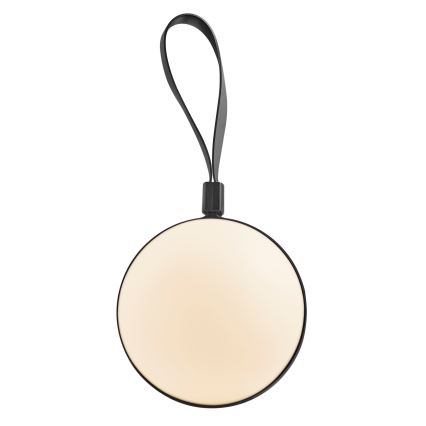 Nordlux - LED säädettävä ulkokäyttöön tarkoitettu kannettava valaisin BRING TO-GO LED/1W/3,7V IP54 1500 mAh musta