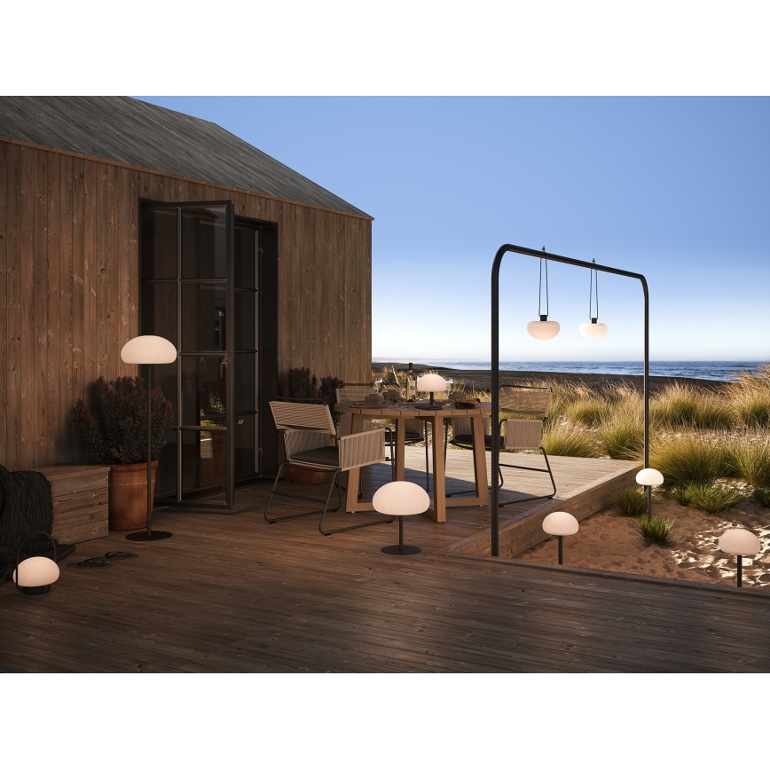 Nordlux - LED himmennettävä ulkokäyttöön tarkoitettu pöytävalaisin SPONGE LED/4,8W/3,7V IP65 4400 mAh