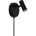 Nordlux - LED-seinäspotti OMARI LED/3,2W/230V musta