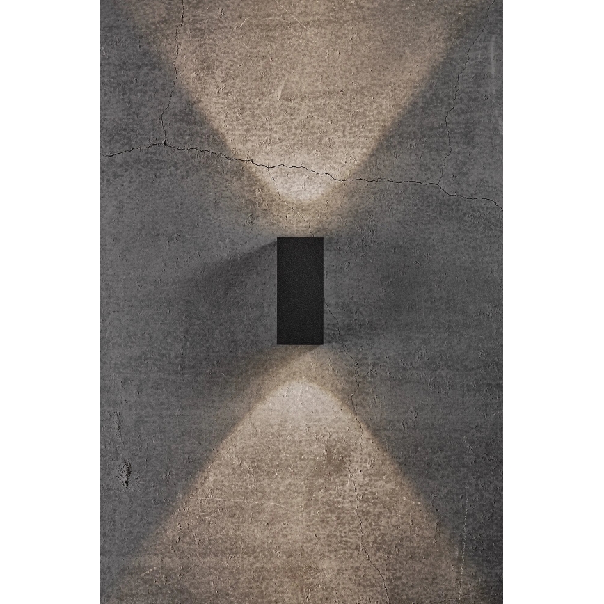 Nordlux - LED-ulkoseinävalaisin ASBOL LED/13,3W/230V 3000K IP44 musta