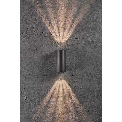 Nordlux - LED-ulkoseinävalaisin ASBOL LED/13,3W/230V 3000K IP44 musta