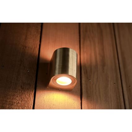 Nordlux - LED Ulkoseinävalaisin CANTO 2xLED/5,5W/230V IP44 kultainen
