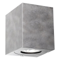Nordlux - LED Ulkoseinävalaisin CANTO 2xLED/6W/230V IP44 hopeanvärinen