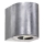 Nordlux - LED-ulkoseinävalaisin CANTO 2×LED/6W/230V IP44 hopea