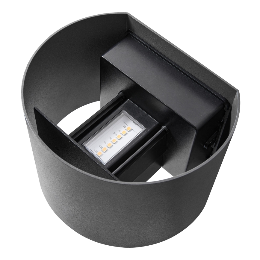 Nordlux - LED-ulkoseinävalaisin MILDA LED/4,9W/230V IP44 antrasiitti