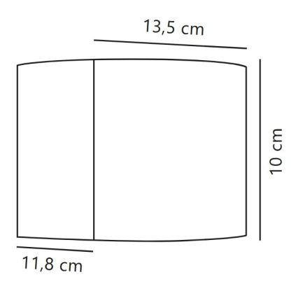 Nordlux - LED-ulkoseinävalaisin MILDA LED/4,9W/230V IP44 antrasiitti