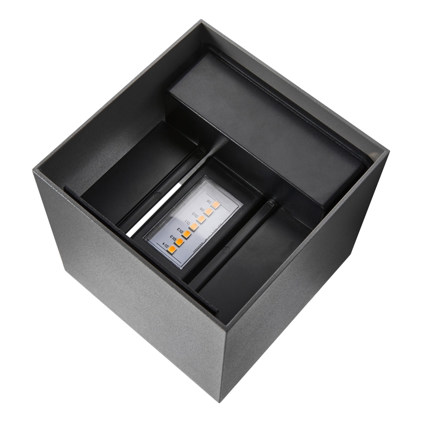 Nordlux - LED ulkoseinävalaisin MILDA LED/4,9W/230V IP44 antrasiitti