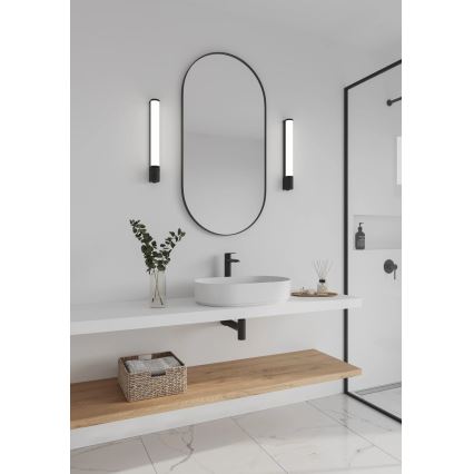 Nordlux - LED-alasvalaisin pistorasialla MALAIKA LED/6W/230V IP44 musta