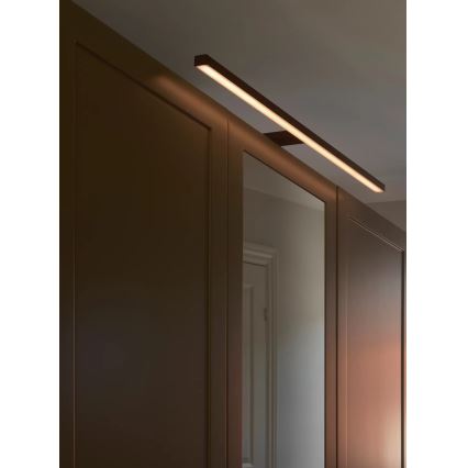 Nordlux - LED-peilivalon kylpyhuoneeseen MARLEE LED/11,5W/230V 3000K IP44 musta