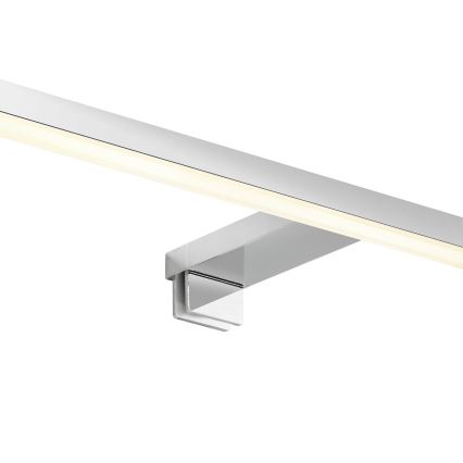 Nordlux - LED-peilivalon Marlee LED/8,9W/230V IP44 3000K 50 cm kiiltävä kromi