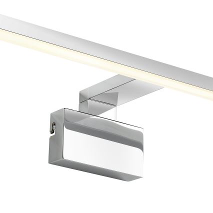 Nordlux - LED-peilivalon Marlee LED/8,9W/230V IP44 3000K 50 cm kiiltävä kromi