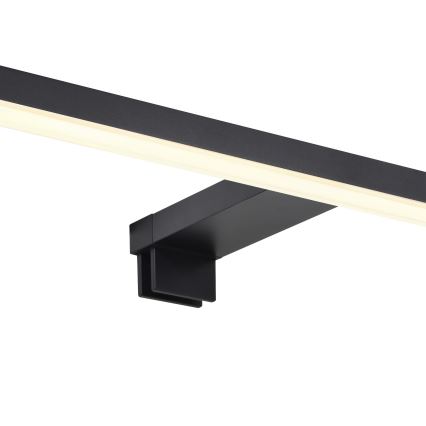 Nordlux - LED-peilivalon Marlee LED/8,9W/230V IP44 musta
