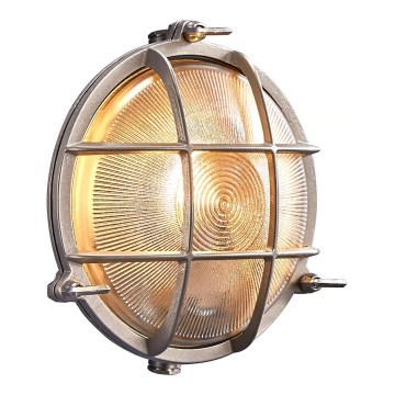 Nordlux - POLPERRO ulkoseinävalaisin 1xE27/12,5W/230V IP64 harmaa