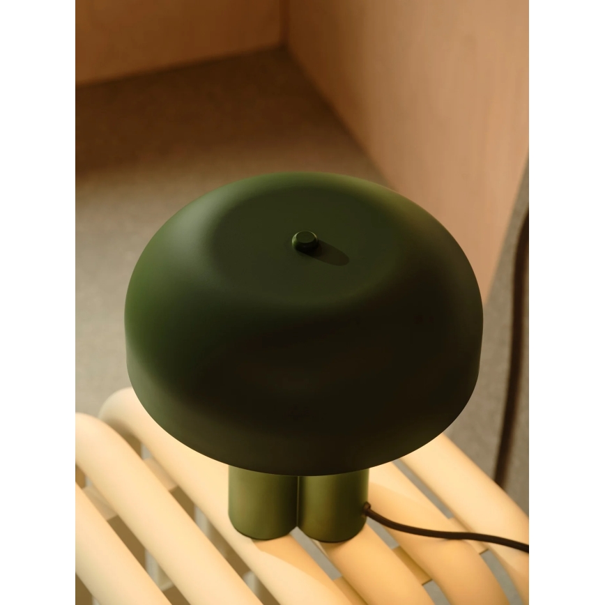 Nordlux - Pöytälamppu SANDRO 1xE27/15W/230V vihreä