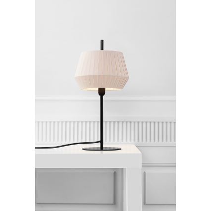 Nordlux - Pöytävalaisin DICTE 1xE14/40W/230V beige/musta