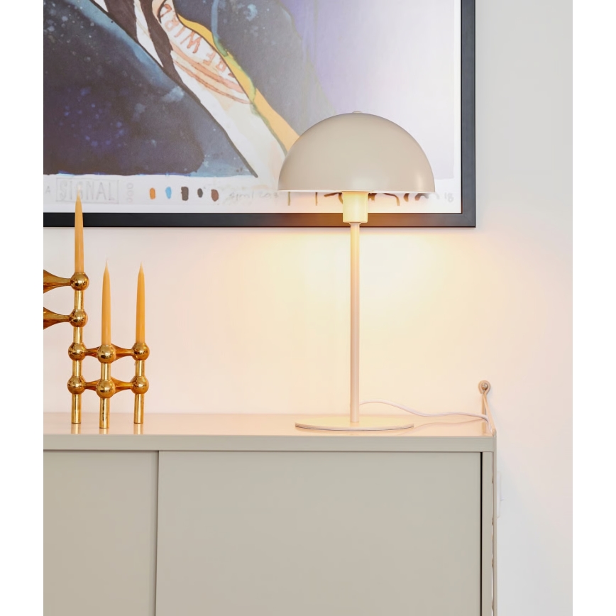 Nordlux - Pöytävalaisin ELLEN 1xE14/40W/230V beige