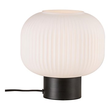 Nordlux - Pöytävalaisin MILFORD 1xE27/40W/230V musta