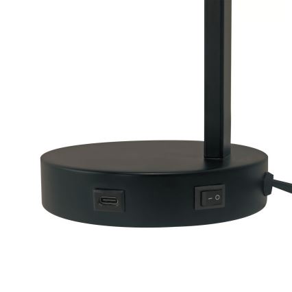 Nordlux - Pöytävalaisin WILMER 1xE14/40W/230V musta