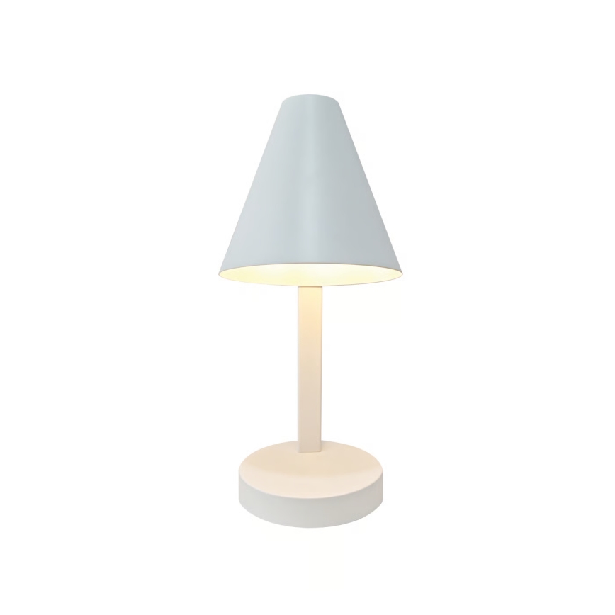 Nordlux - Pöytävalaisin WILMER 1xE14/40W/230V, valkoinen