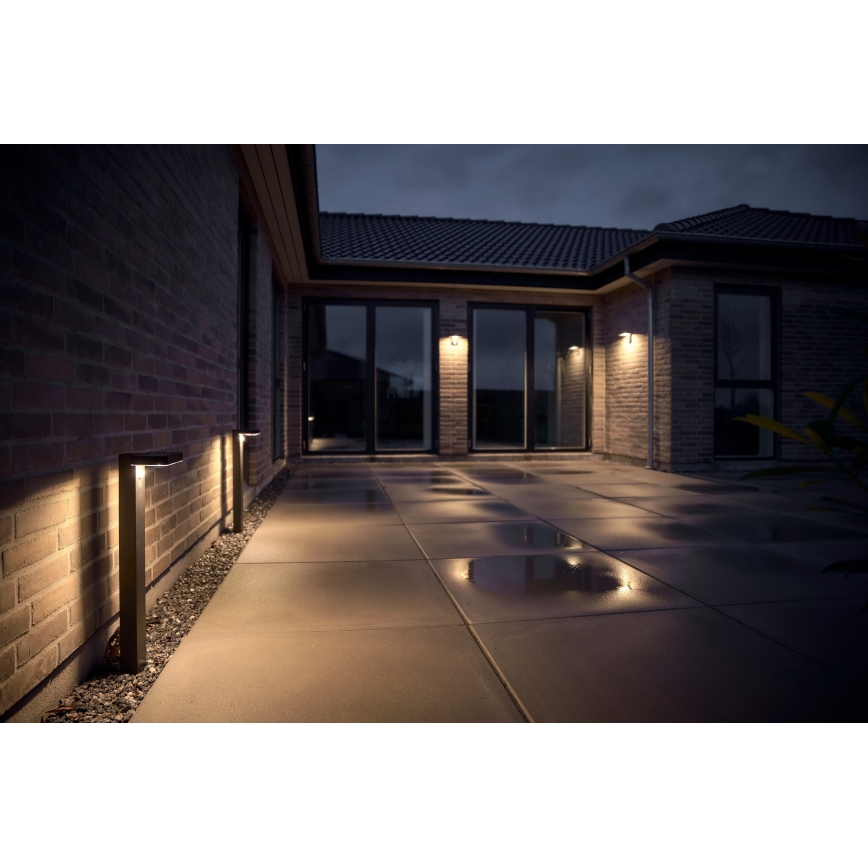 Nordlux - LED aurinkokennovalo liiketunnistimella RICA LED/5W/3,7V 2200 mAh IP44