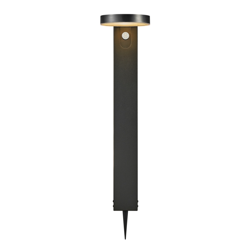 Nordlux - LED aurinkokennovalo liiketunnistimella RICA LED/5W/3,7V 2200 mAh IP44