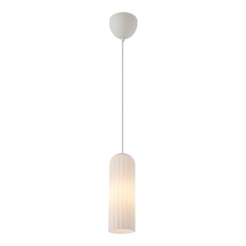 Nordlux - Riippuvalaisin johdolla MIELLA 1xE27/25W/230V valkoinen