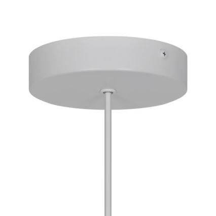 Nordlux - Riippuvalaisin johdolla SALLINO 1xE27/15W/230V Ø 24 cm valkoinen