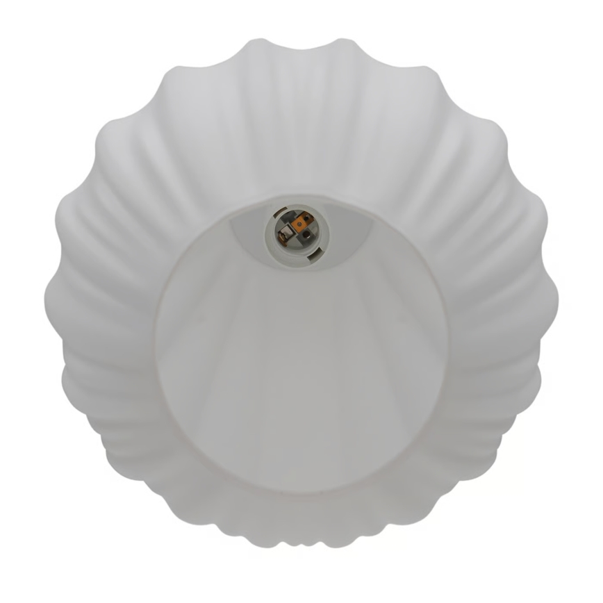 Nordlux - Riippuvalaisin kaapelilla MALUCA 1xE27/15W/230V Ø 29 cm valkoinen