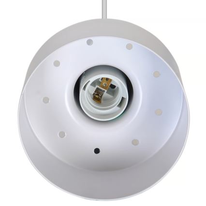 Nordlux - Riippuvalaisin MATIS 1xE27/40W/230V valkoinen