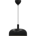 Nordlux - Riippuvalaisin SANDRO kaapelilla 1xE27/15W/230V Ø 40 cm musta