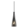 Nordlux - Riippuvalaisin vaijerilla EMBLA 1xE27/40W/230V savunharmaa/musta
