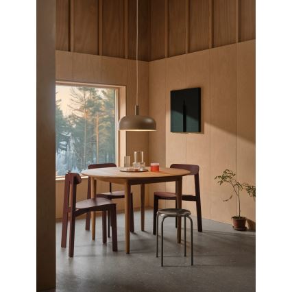 Nordlux - Riippuvalaisin vaijerilla SANDRO 1xE27/15W/230V halkaisija 40 cm ruskea