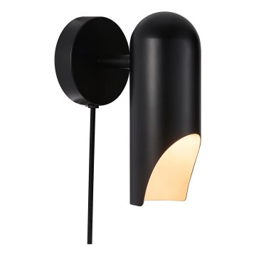 Nordlux - ROCHELLE-seinävalaisin 1xGU10/8W/230V, musta