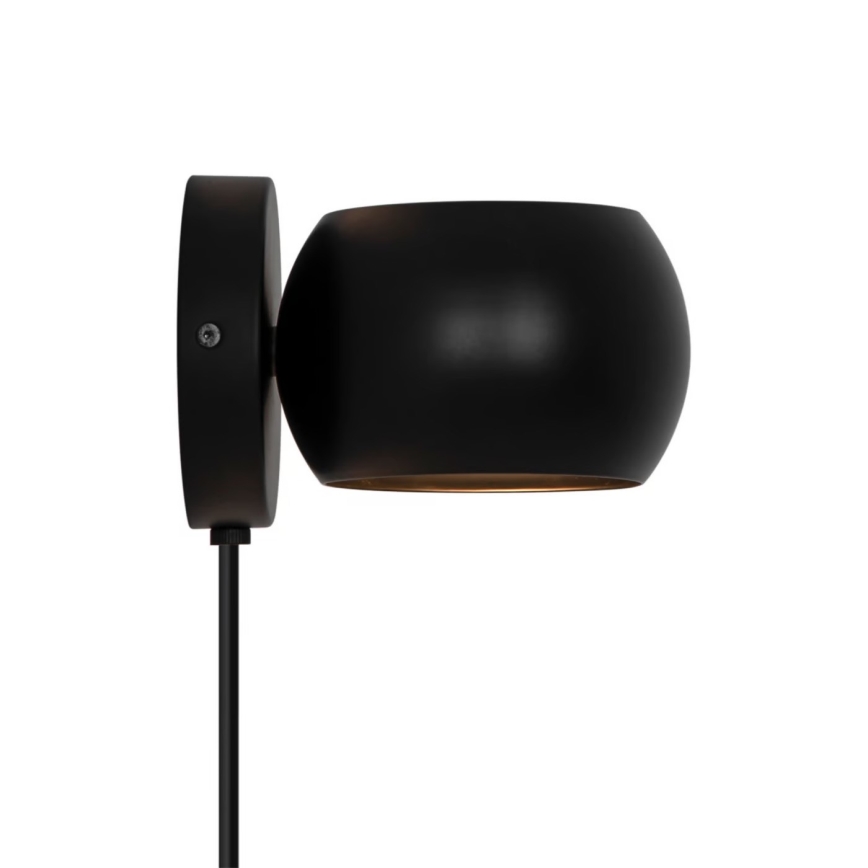 Nordlux - Säädettävä seinä kohdevalo BELIR 1xG9/5W/230V musta