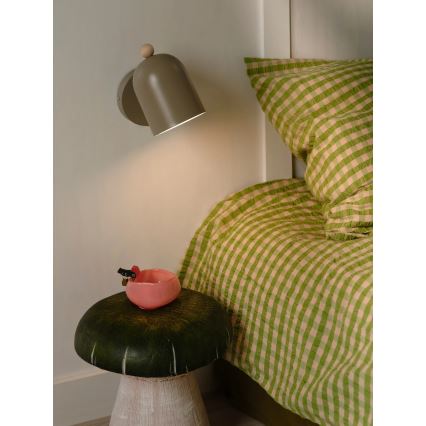 Nordlux - Seinään asennettava kohdevalaisin GASTON 1xE27/15W/230V ruskea