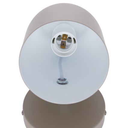 Nordlux - Seinäkiinnitteinen kohdevalaisin GASTON 1xE27/15W/230V beige