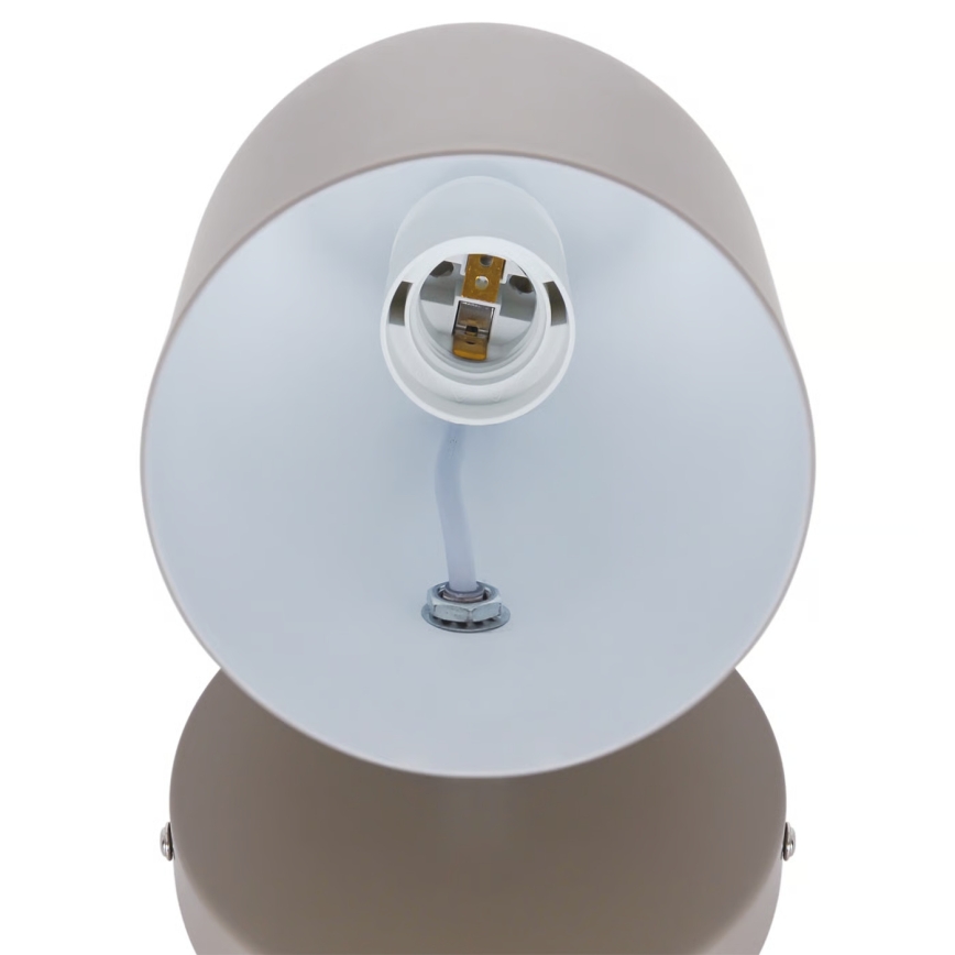 Nordlux - Seinäkiinnitteinen kohdevalaisin GASTON 1xE27/15W/230V beige