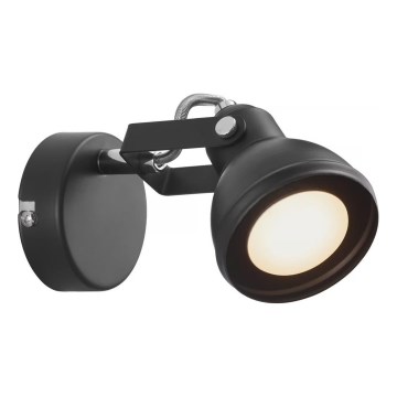 Nordlux - Seinäkohdevalo ASLAK 1xGU10/35W/230V musta