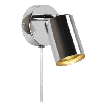 Nordlux - Seinäkohdevalo EXPLORE 1xGU10/7W/230V kiiltävä kromi