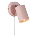 Nordlux - Seinäkohdevalo EXPLORE 1xGU10/7W/230V vaaleanpunainen